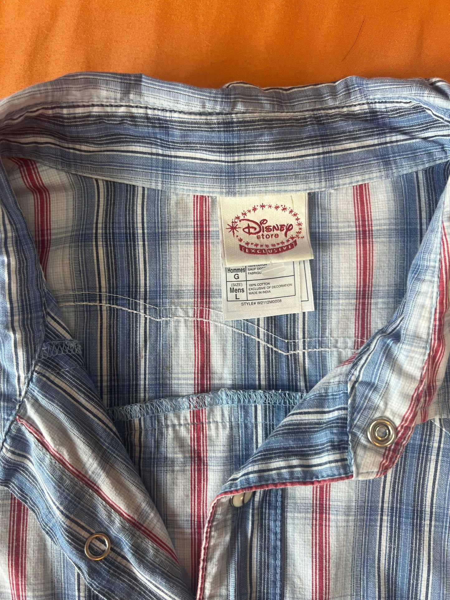 Vintage Disney Store Western shirt