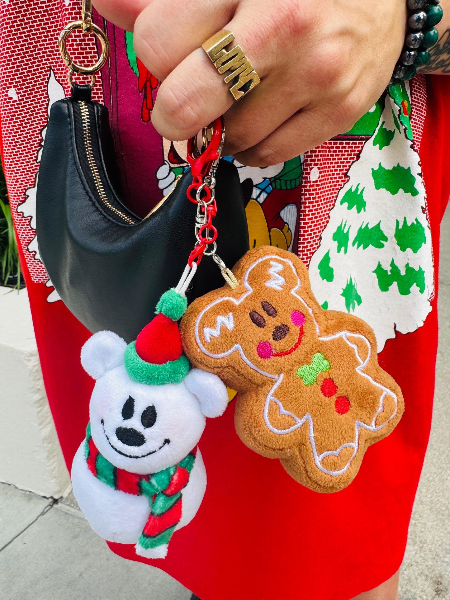 Gingerbread keychain