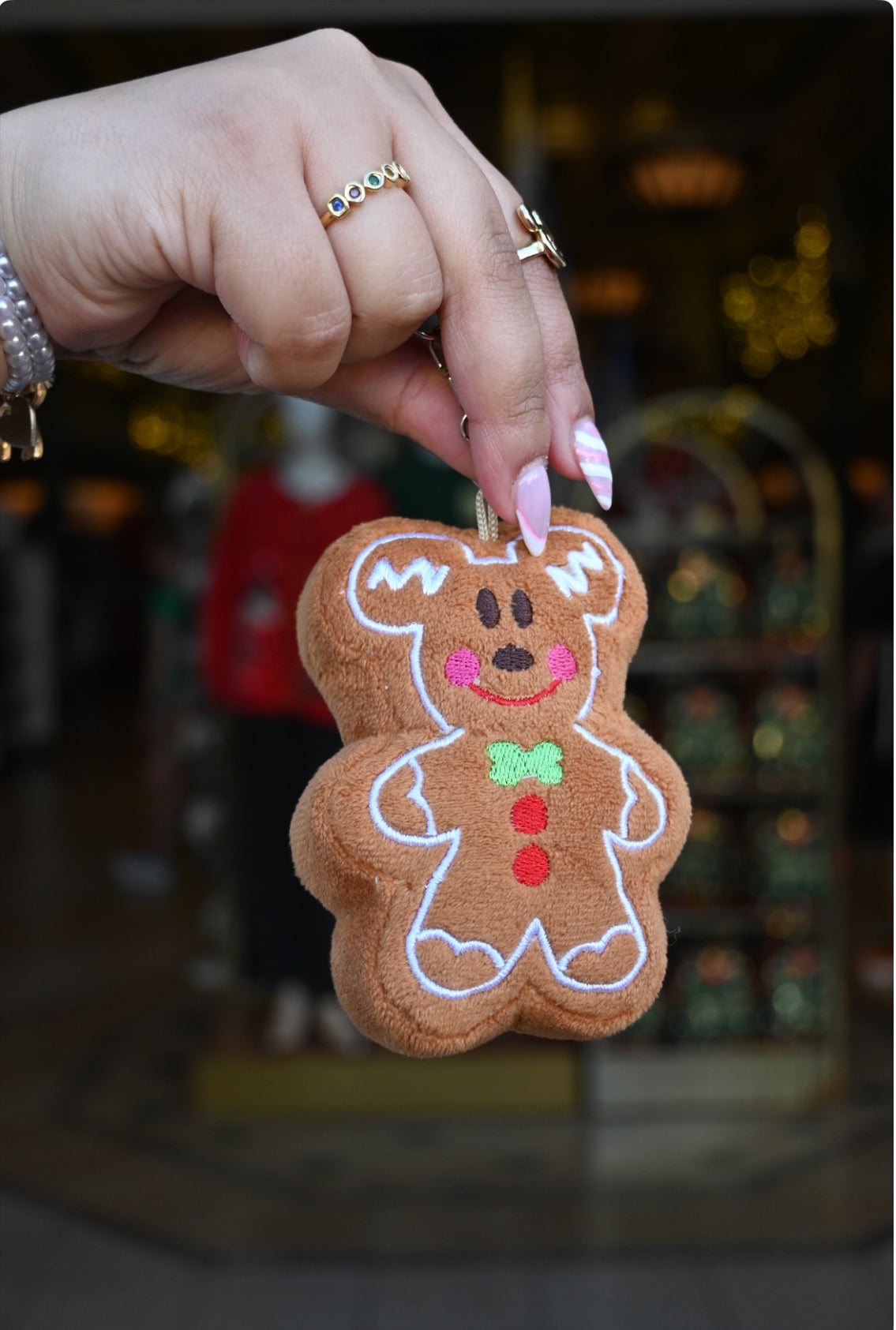 Gingerbread keychain